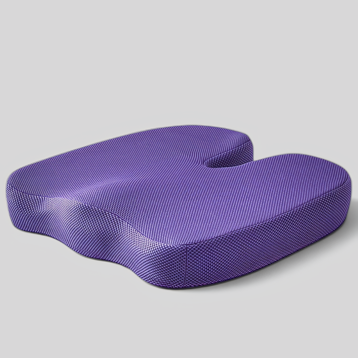 Cuscino Ortopedico Ergonomico in Memory Foam per Sedia Ufficio e Auto - Sollievo Dolore Schiena/Anca - Viola - alla alle cushion dolori ortho comfort seat | riduce i dolori alle anche e alla schiena - € ortho pillow Pillow riduce riduce dolori schiena - Concept Palermo