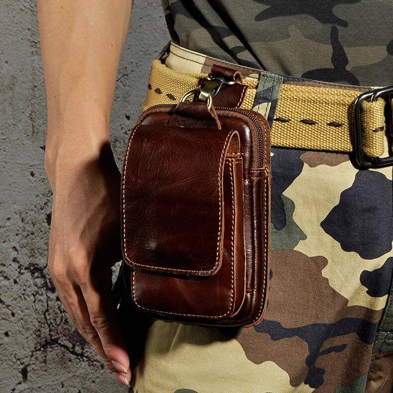 Borsa Uomo Nera in Vera Pelle con Tracolla Regolabile, Ideale per Lavoro e Tempo Libero - - Bags borsa borsa uomo mens wallet pelle uomo vera wallets - Concept Palermo