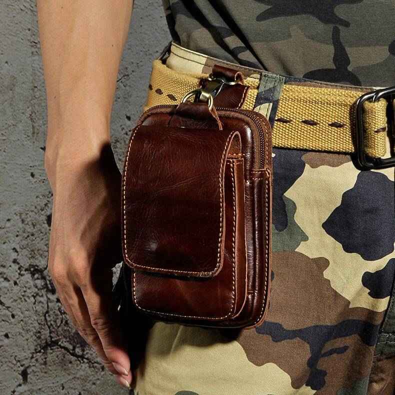 Pochette di cintura da uomo in pelle nera – Elegante e pratica per l'uso quotidiano - - ceinture cross-from-marche-lino-15830621487453 homme New-google new_for_google pochette pochette ceinture qualité Tassen - Concept Palermo