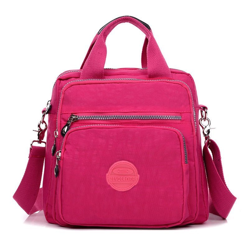 3-in-1 Borsa a tracolla impermeabile multifunzionale di tendenza Donna - Fucsia - borsa donna impermeabile multifunzionale overig tendenza tracolla - Concept Palermo