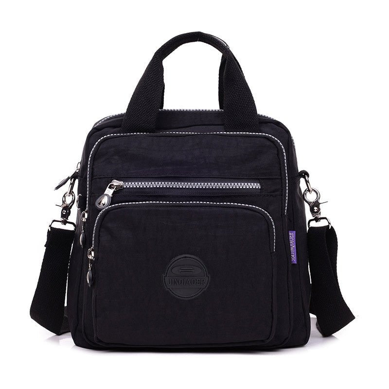 3-in-1 Borsa a tracolla impermeabile multifunzionale di tendenza Donna - Nero - borsa donna impermeabile multifunzionale overig tendenza tracolla - Concept Palermo