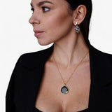 Gouden ketting met natuurlijke labradoriet Lana Dames