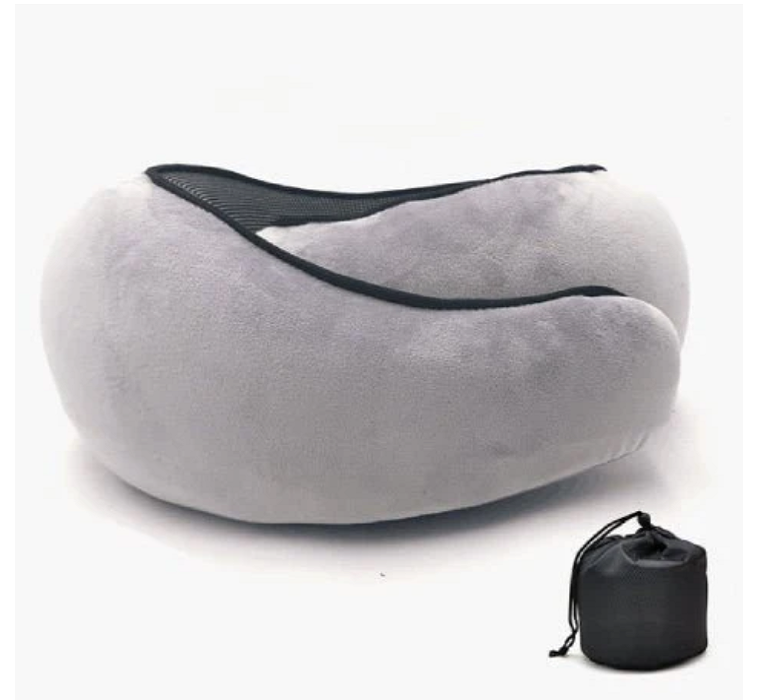 Cuscino da Viaggio - Comfort Estremo Uomo - Grigio chiaro - Acc comfort cuscino cuscino viaggio estremo Home home & garden uomo viaggio - Concept Palermo