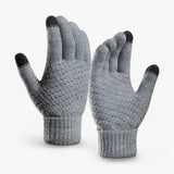 Warme winterhandschoenen met touchscreen - Absolute rekbaarheid en comfort Wol