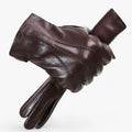 Guantes de invierno de piel de oveja: calor y estilo superiores para hombre