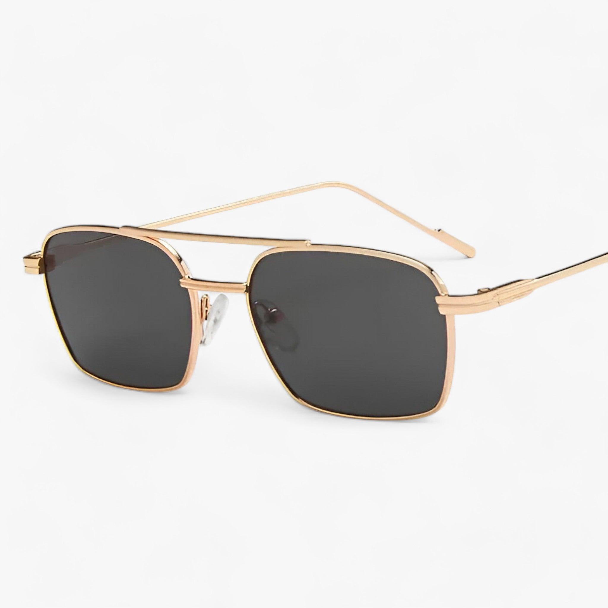 Occhiali da sole vintage in metallo: ideali per proteggere gli occhi - Oro-Grigio - ADULT ALLOY EYEWEAR ideali Mainland China metallo NONE occhi occhiali occhiali sole Polycarbonate proteggere Rectangle sole sunglasses WOMEN - Concept Palermo