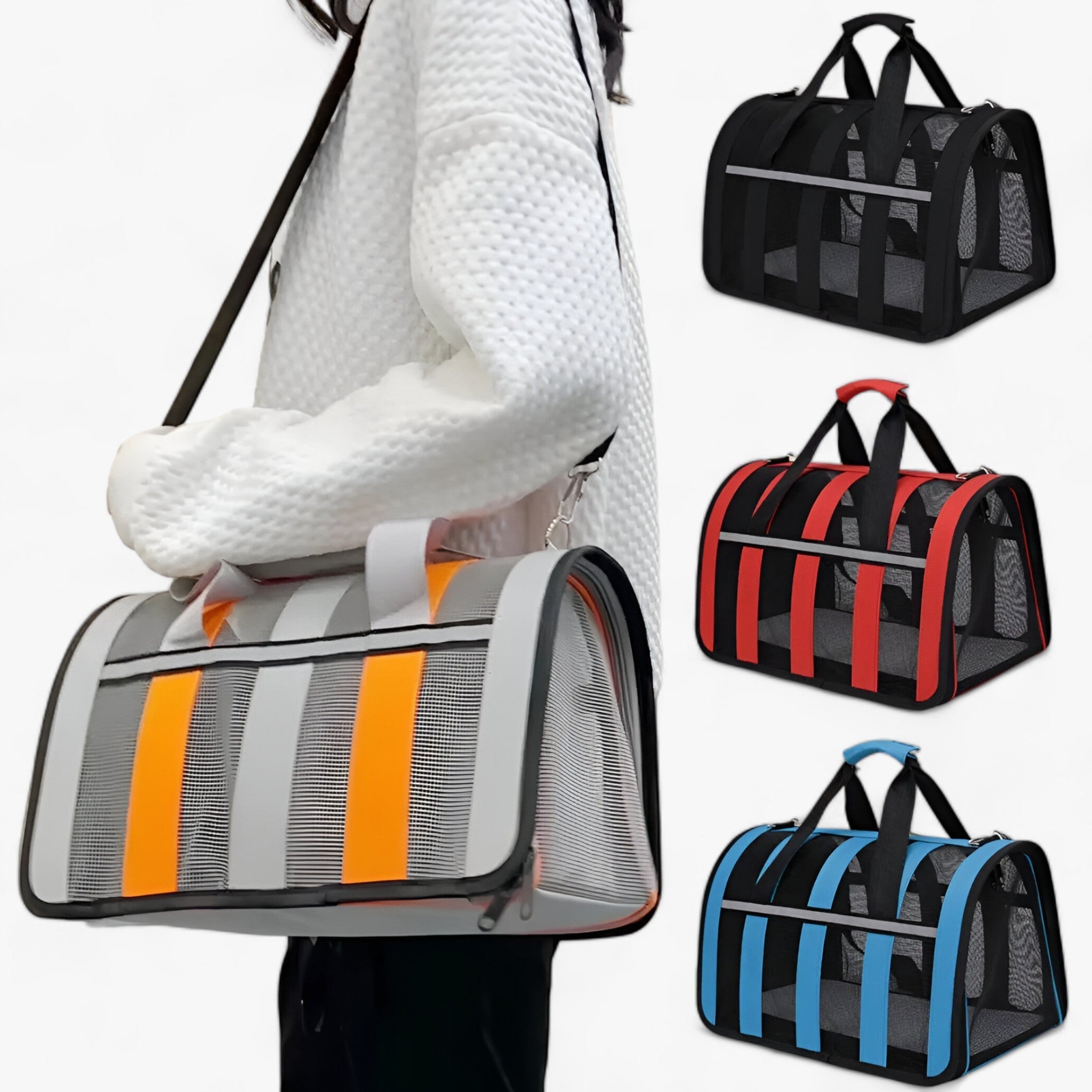 Borsa da viaggio pieghevole per animali domestici - Per il massimo comfort e spazio - - animali borsa borsa viaggio comfort domestici massimo pets & supplies pieghevole - Concept Palermo