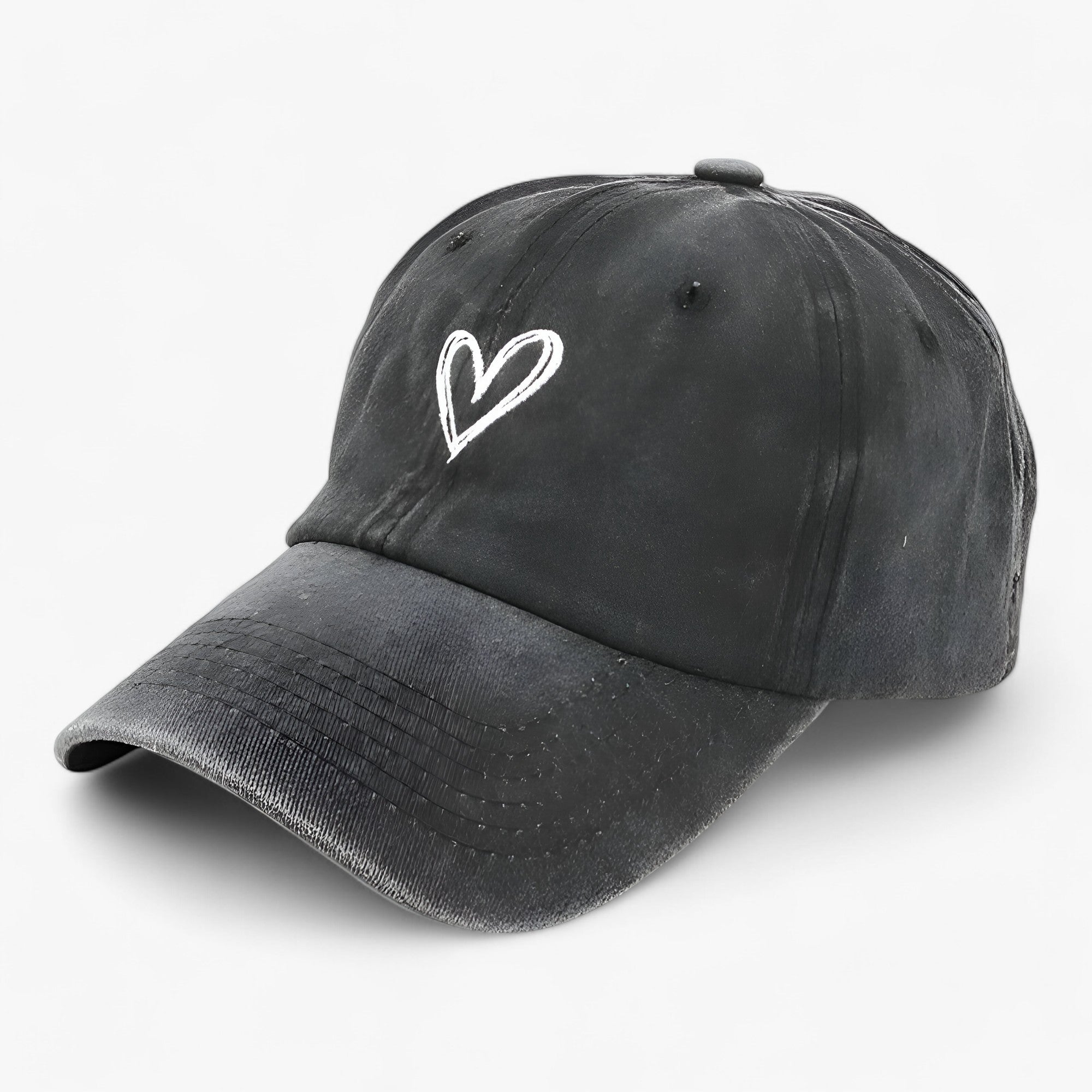 Cappellino da baseball regolabile - Charme retrò & Protezione solare Lino - Nero - Adjustable baseball Baseball caps cappellino cappellino baseball charme Decorate lino OUTDOOR protezione regolabile retr WOMEN - Concept Palermo