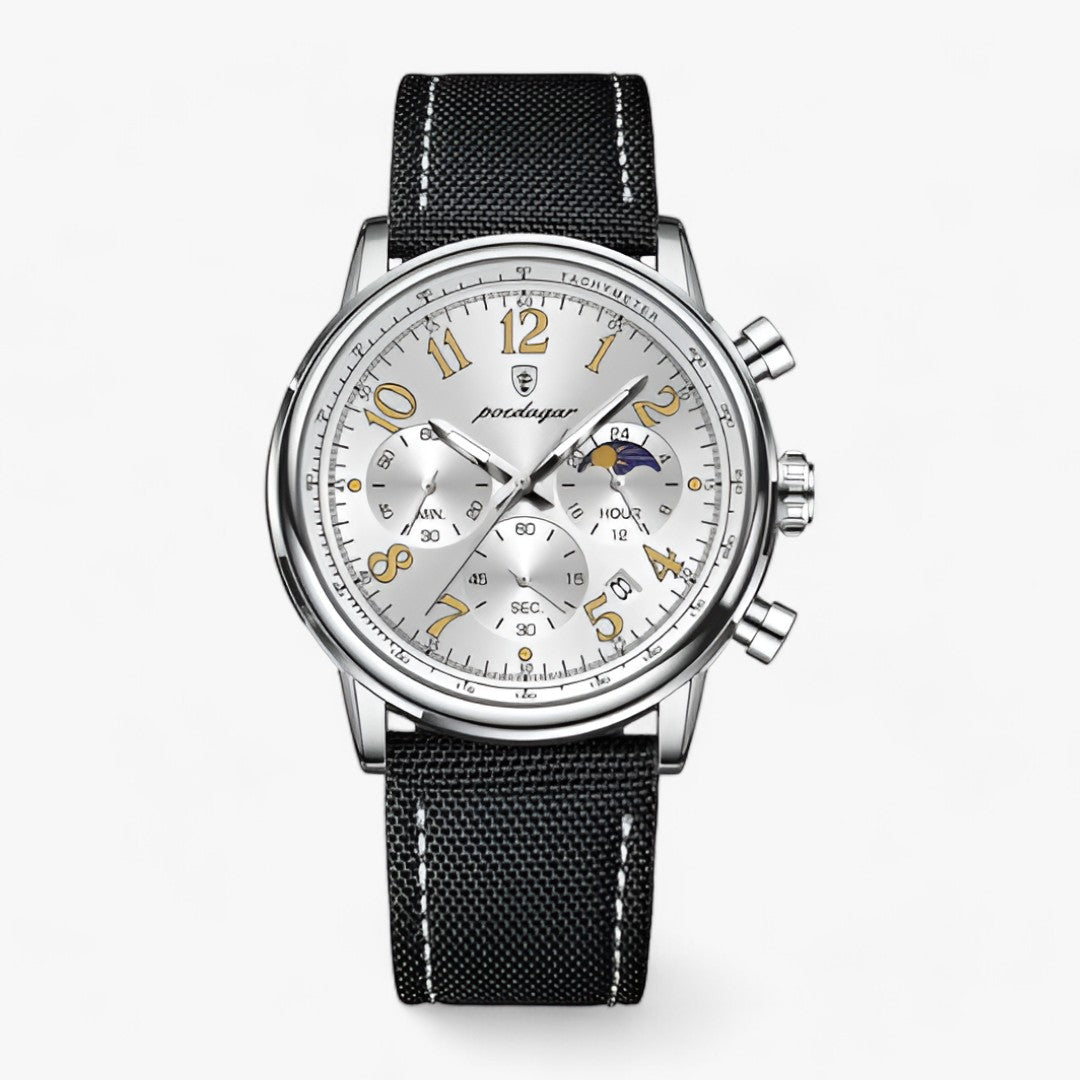 Orologio Sportivo Militare Impermeabile con Design Luminoso - Argento Bianco - accessoires design horloges impermeabile luminoso militare orologio orologio sportivo sport sportivo watches - Concept Palermo