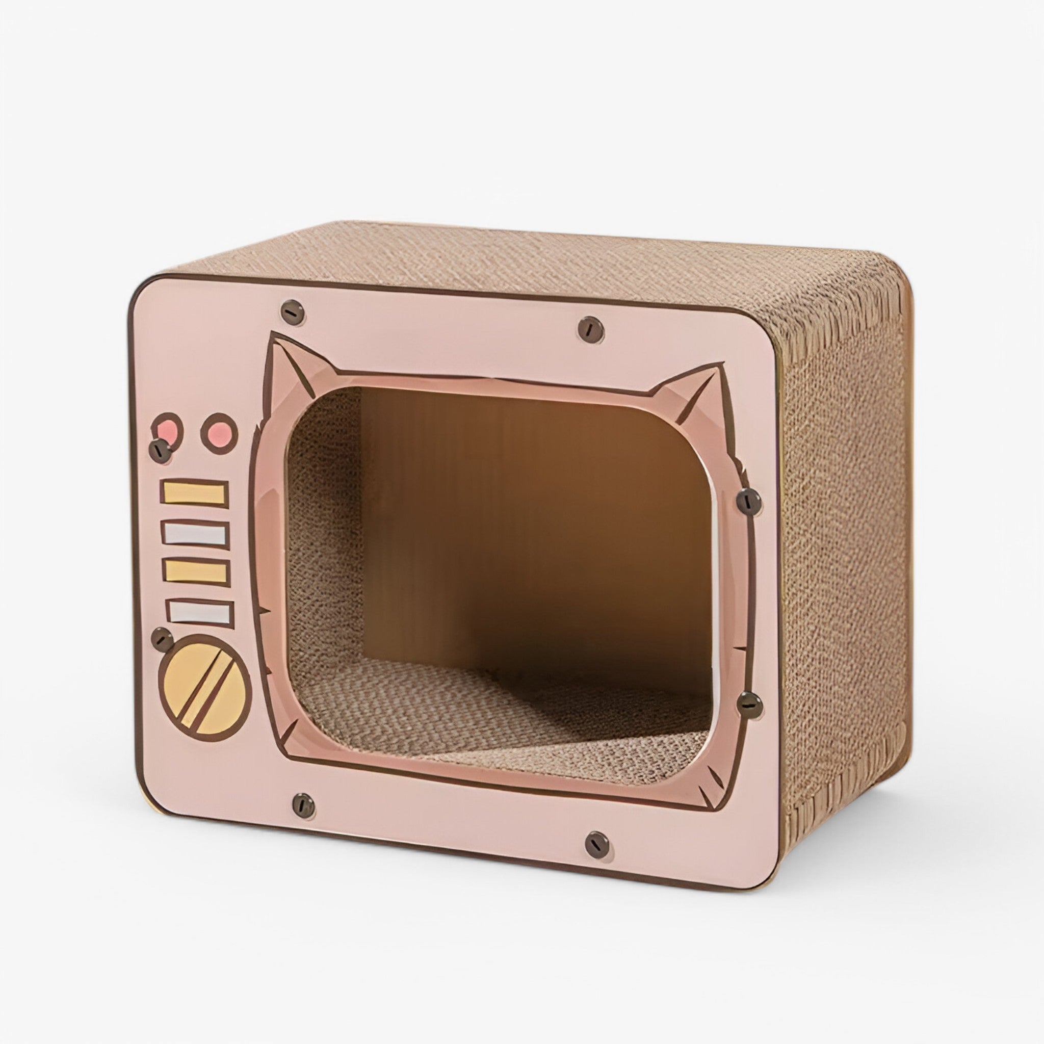 Tiragraffi Creativo per Televisione Lino Uomo - Rosa - creativo lino pets & supplies televisione tiragraffi tiragraffi creativo uomo - Concept Palermo