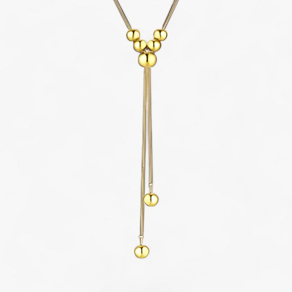 Y-Pendule in Oro - Bellezza Brillante per Ogni Occasione Lana Donna - Oro - 30-days Money Back 40cm-65cm/15.75"-25.6" All Compatible Anniversary bellezza brillante Cadmium free Daily/Party donna fashion Gold color Guangdong High quality stainless steel jewelry lana Lead Link Chain Mainland China Metal NECKLACES Nickel No ads No Logo No Receipt none occasione ogni Pendant Necklaces pendule Round Stainless Steel TRENDY VNOX VNOX-NC-1484G Within 24 Hours (Work Time) Women Y Necklace - Concept Palermo
