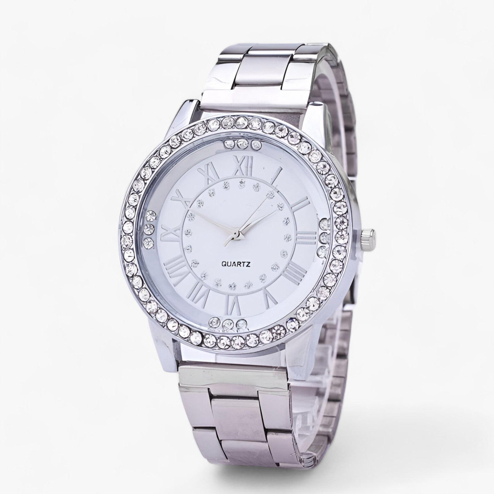 Acciaio Inossidabile Ur Eccezionalmente Brillante, Alta Qualità - Sølv - 10mmmm 20mmmm 220mm 40mmmm acciaio Acrylic brillante eccezionalmente Folding Clasp with Safety Mainland China No package No Waterproof None PBY_07ZG Quartz Round simple Stainless Steel watches - Concept Palermo