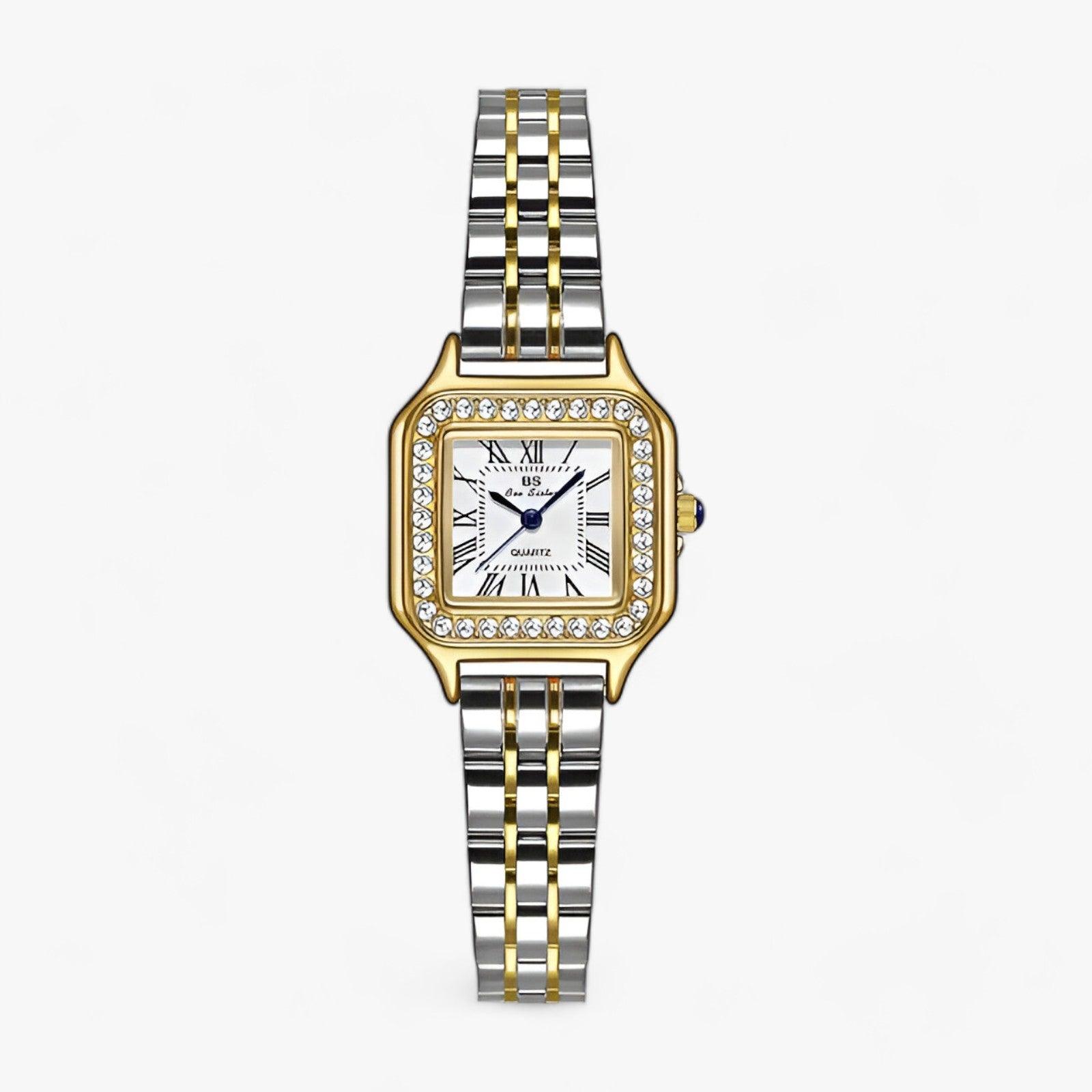 Orologio in acciaio inossidabile - Eleganza e comfort Donna - BIANCO - 10mm 1776 21cm 24mm 3Bar 8mm acciaio ALLOY Bracelet Clasp BS bee sister CE comfort donna DRESS eleganza Hardlex inossidabile Mainland China No package orologio orologio acciaio Quartz Square Stainless Steel watches Water Resistant - Concept Palermo