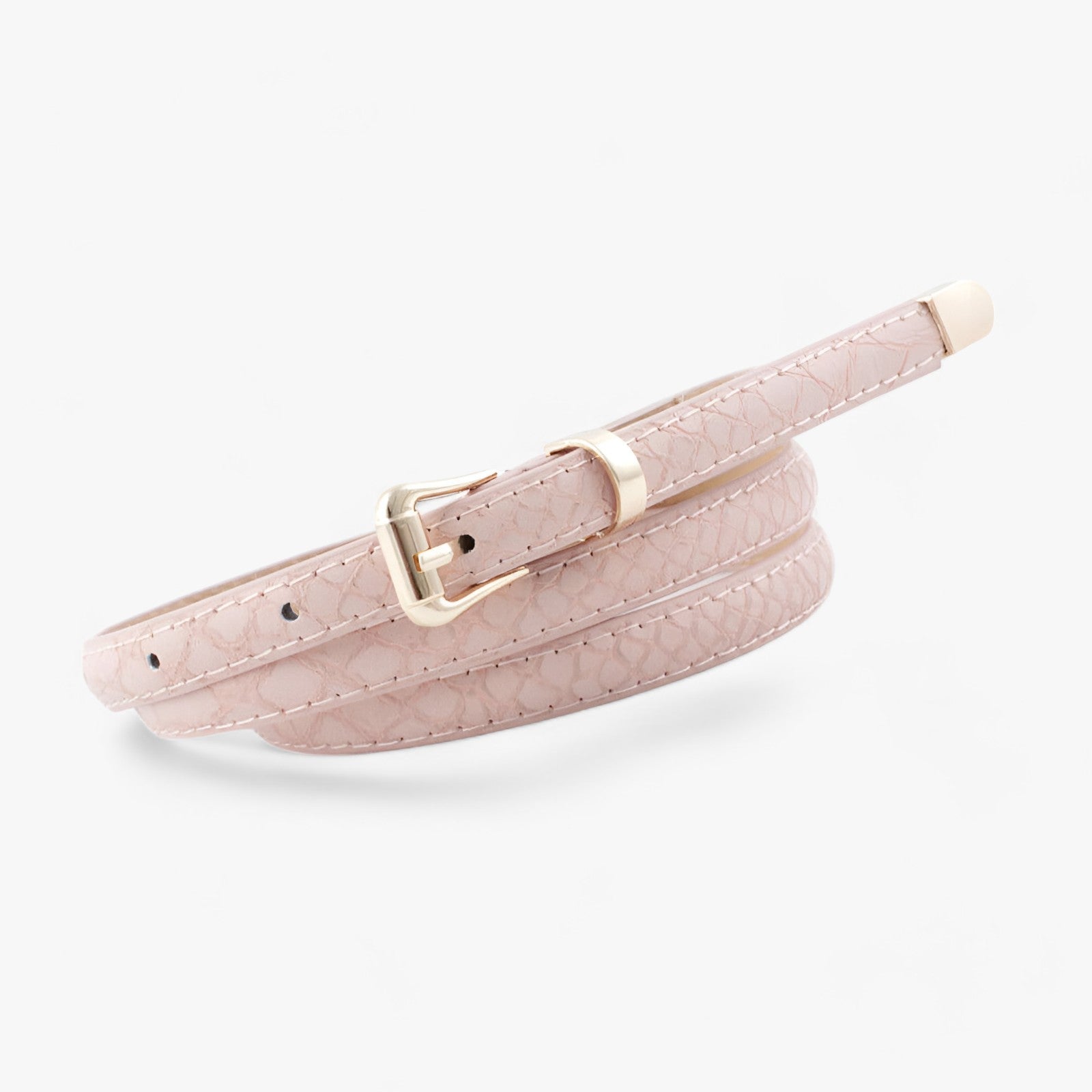 Cintura da donna in motivo serpente – Stilosa e alla moda - Rosa - 1.1cm ADULT alla Alloy Belts Casual cintura cintura donna donna Home Mainland China moda motivo Party PU serpente Solid stilosa Wholesale WOMEN Workplace - Concept Palermo