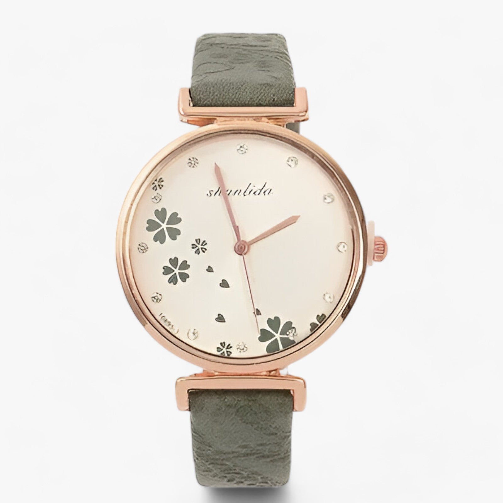 Orologio al quarzo - Eleganza senza tempo Pelle Donna - Verde - donna eleganza orologio orologio quarzo pelle quarzo tempo watches wrist watches for women - Concept Palermo