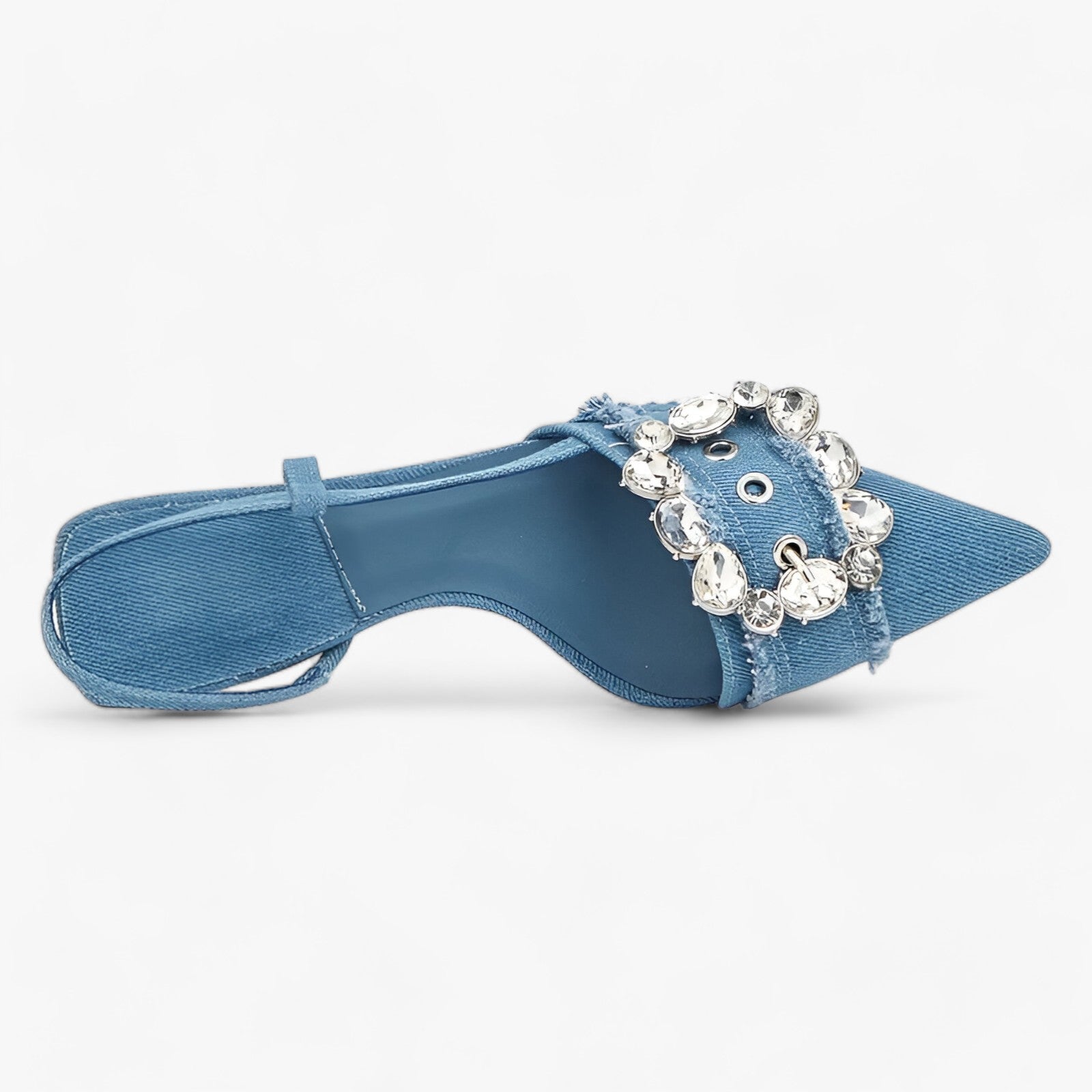 Cintura Donna Nera in Vera Pelle con Fibbia Gioiello Diamantata Elegante - - Casual diamantekk distintiva eleganza eleganza distintiva fashion fibbia Fits true to size Fmetyasi High (5cm-8cm) Mainland China Metal decoration MICROFIBER No plastic Pointed toe PU Pumps PVC sandals Slingbacks SLIP-ON Solid Spike Heels splendente Summer take your normal size WOMEN WP2325PM - Concept Palermo