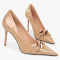 Zapatos de tacón alto ideales para un estilo de tendencia en seda