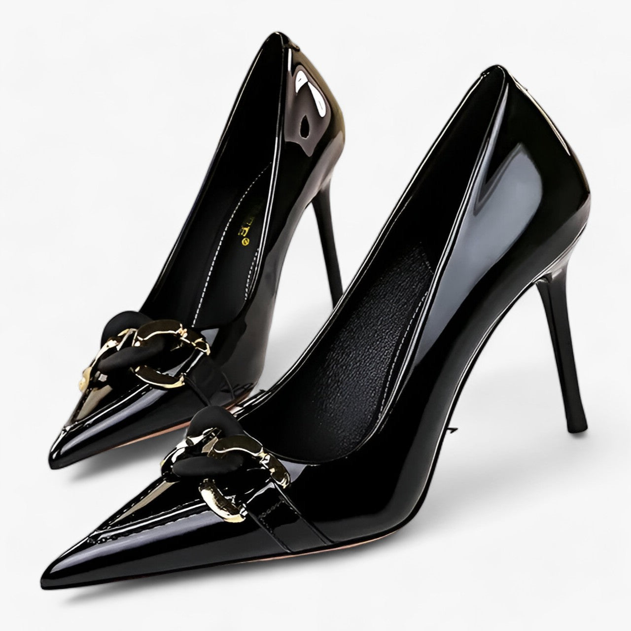 Décolleté con Tacco Alto Ideali per uno Stile di Tendenza Seta - Nero - 0-3cm 5472 basic CHAIN DRESS décolleté décolleté tacco fashion Fits true to size ideali Mainland China Pointed toe PU Pumps Rubber sandals seta SLIP-ON Solid stile Summer Super High (8cm-up) tacco take your normal size tendenza Thin Heels WOMEN Yes - Concept Palermo