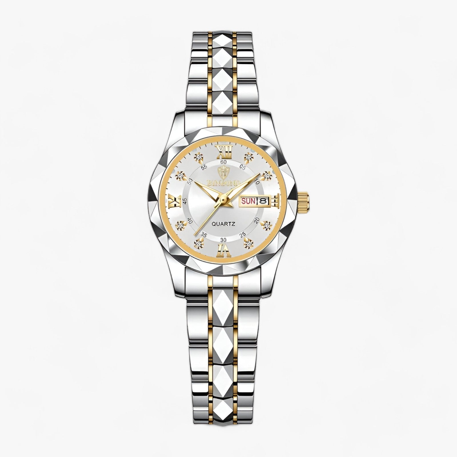 Orologio in Quarzo - Dove Stile Incontra Funzionalità Uomo - Oro Bianco - accessoires dove funzionalità horloges incontra orologio orologio quarzo quarzo stile uomo watches - Concept Palermo