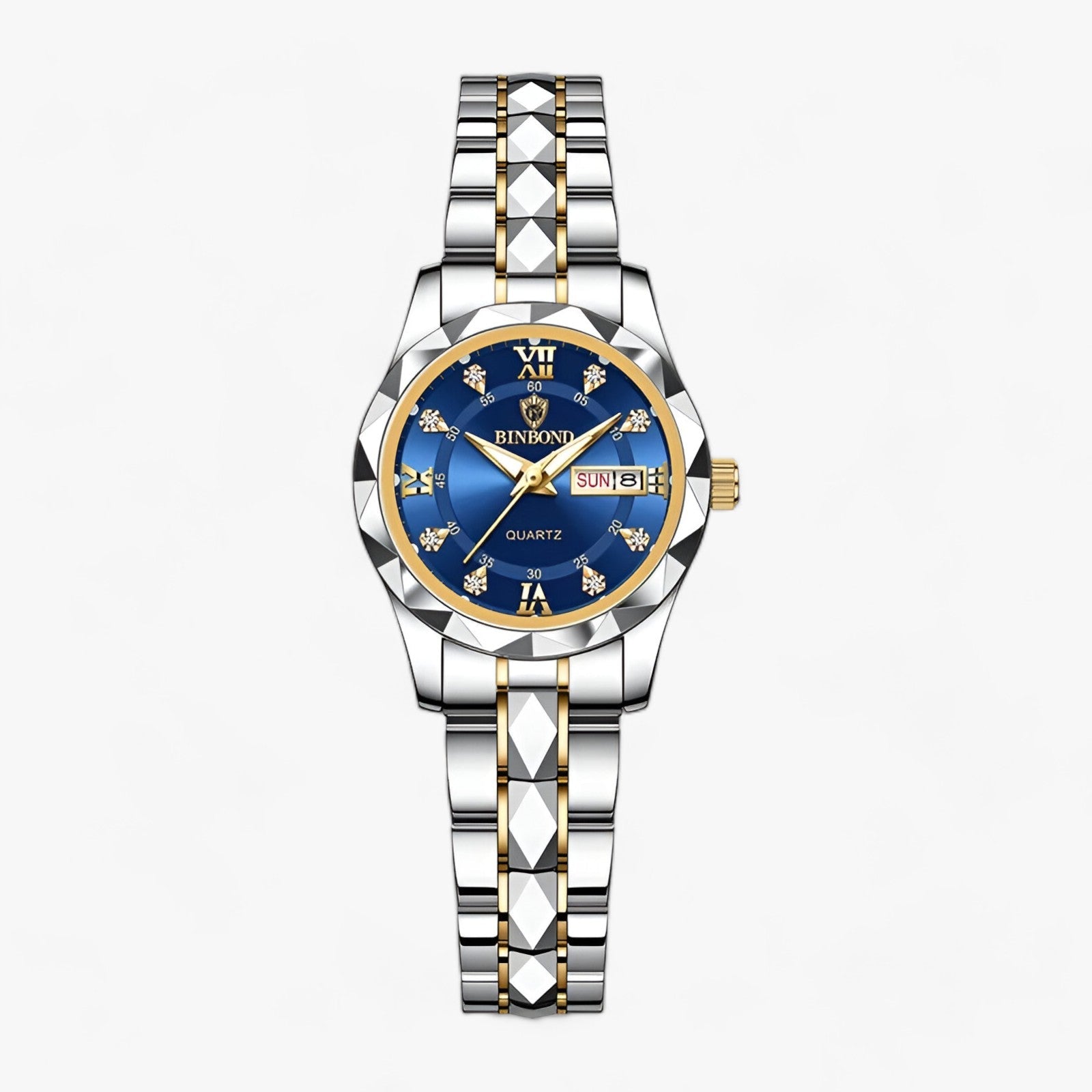 Orologio in Quarzo - Dove Stile Incontra Funzionalità Uomo - Oro Blu - accessoires dove funzionalità horloges incontra orologio orologio quarzo quarzo stile uomo watches - Concept Palermo