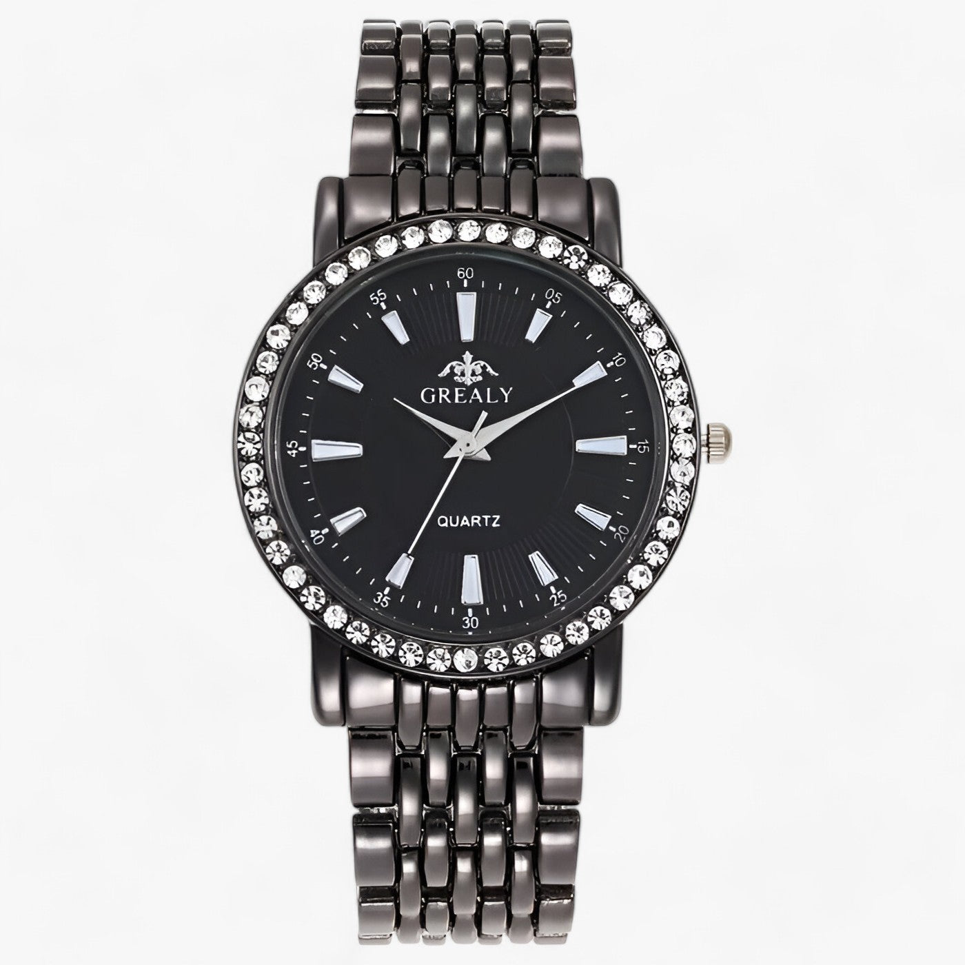 Acciaio inossidabile e acido al quarzo: una simbiosi di stile e precisione Uomo - Nero Nero Piccolo - accessoires acciaio acciaio inossidabile acido horloges inossidabile precisione quarzo simbiosi stile watches - Concept Palermo