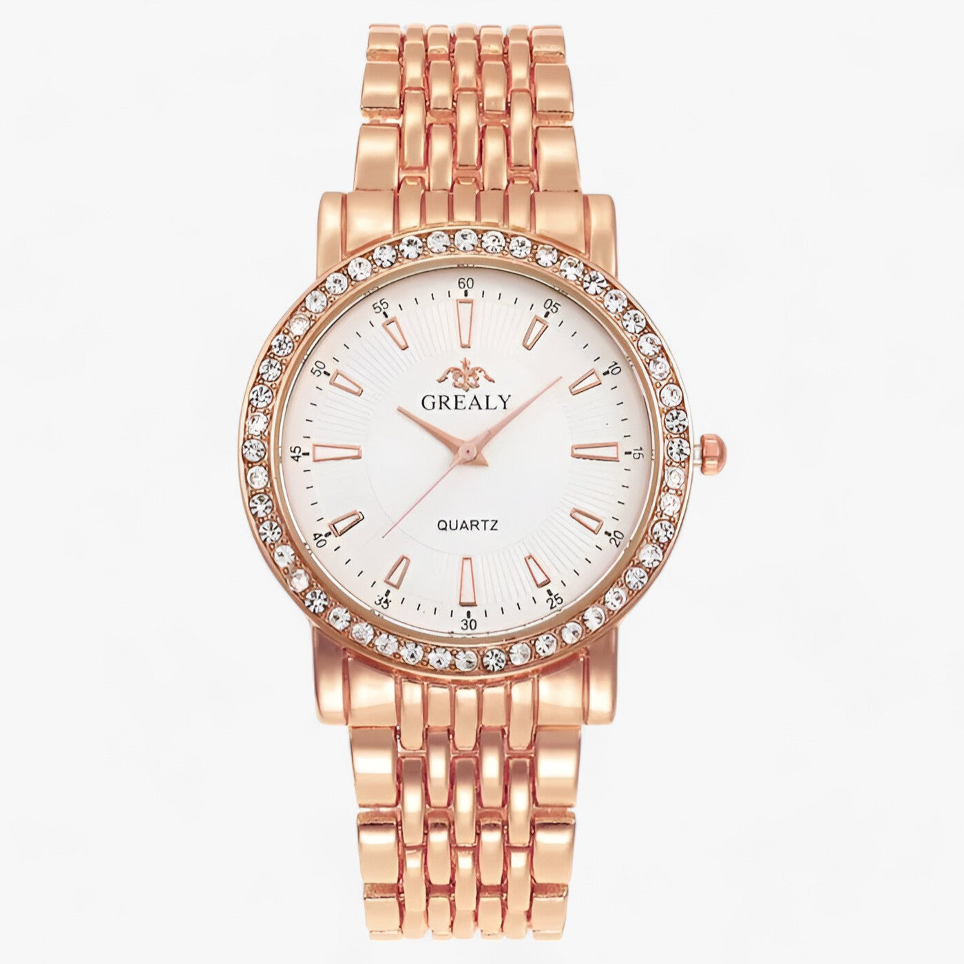 Acciaio inossidabile e acido al quarzo: una simbiosi di stile e precisione Uomo - Oro rosa Bianco Grande - accessoires acciaio acciaio inossidabile acido horloges inossidabile precisione quarzo simbiosi stile watches - Concept Palermo