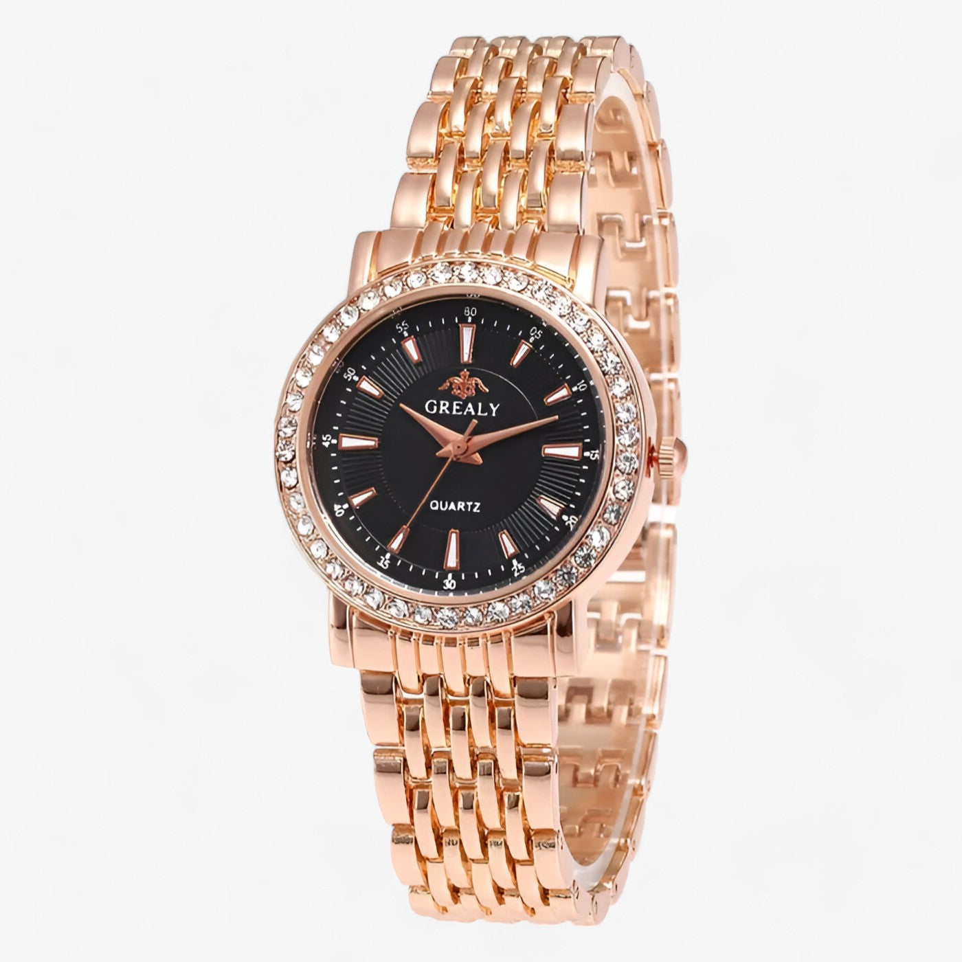 Acciaio inossidabile e acido al quarzo: una simbiosi di stile e precisione Uomo - Oro rosa Nero Piccolo - accessoires acciaio acciaio inossidabile acido horloges inossidabile precisione quarzo simbiosi stile watches - Concept Palermo