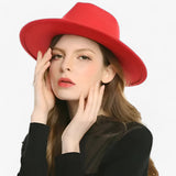 Damen Fedora Hut Lena aus reiner Schurwolle – elegant, warm und vielseitig