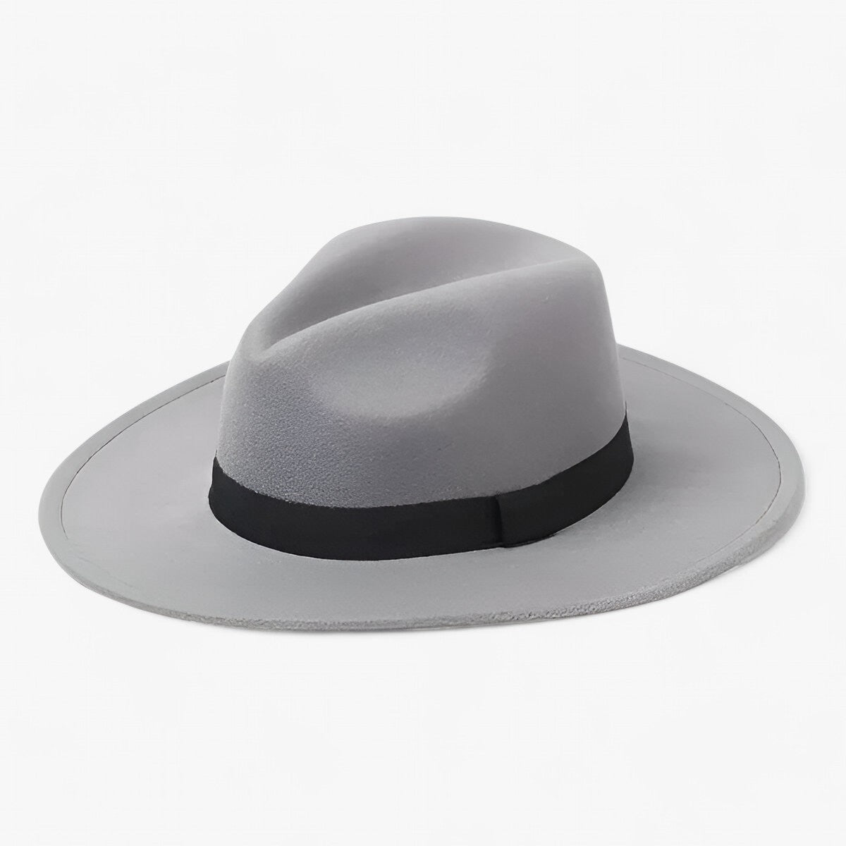 Cappello Fedora in lana Lena Per stare al caldo con stile - Grigio - caldo cappello cappello fedora fedora Hat hats for women lana lena stare stile womens fashion - Concept Palermo
