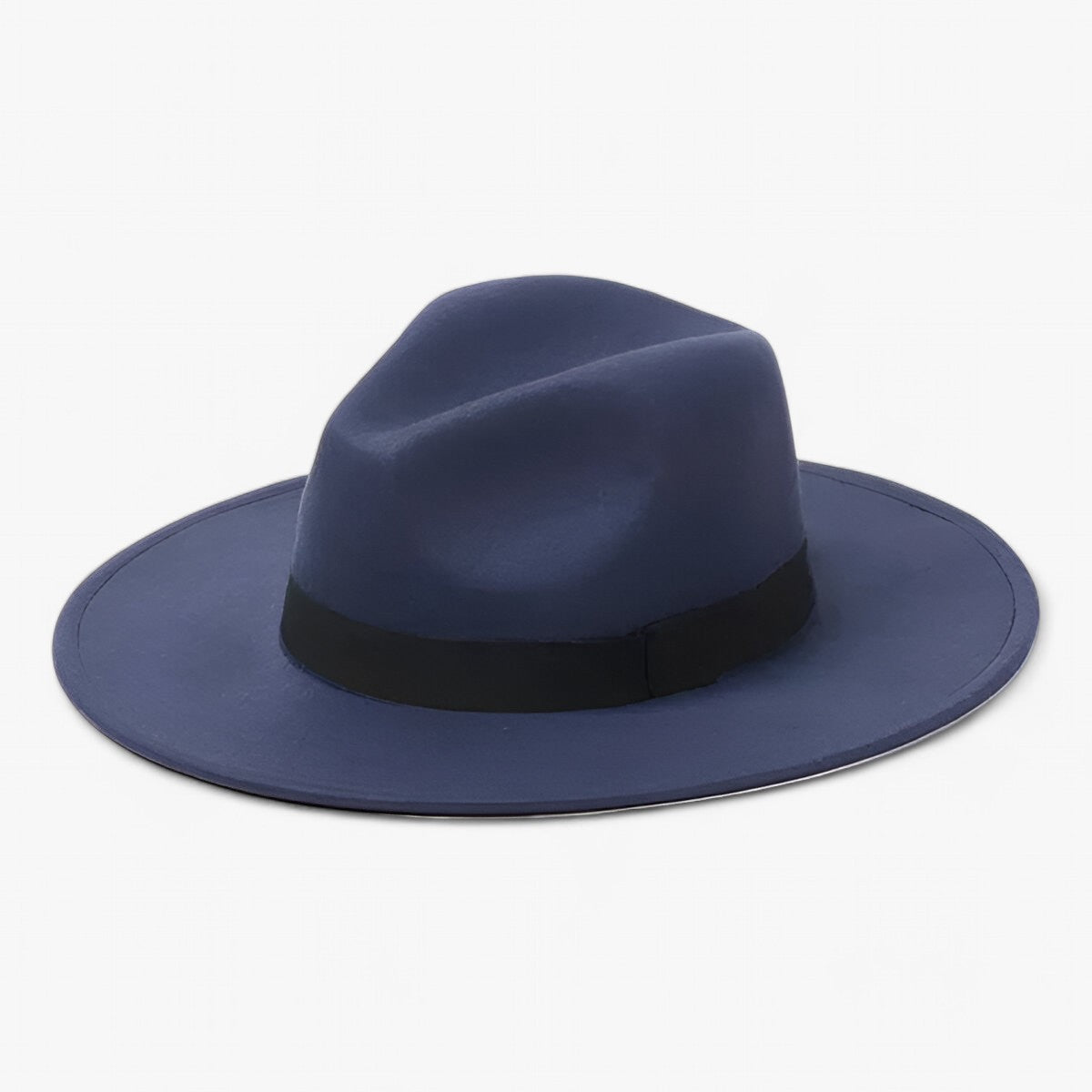 Cappello Fedora in lana Lena Per stare al caldo con stile - Blu scuro - caldo cappello cappello fedora fedora Hat hats for women lana lena stare stile womens fashion - Concept Palermo