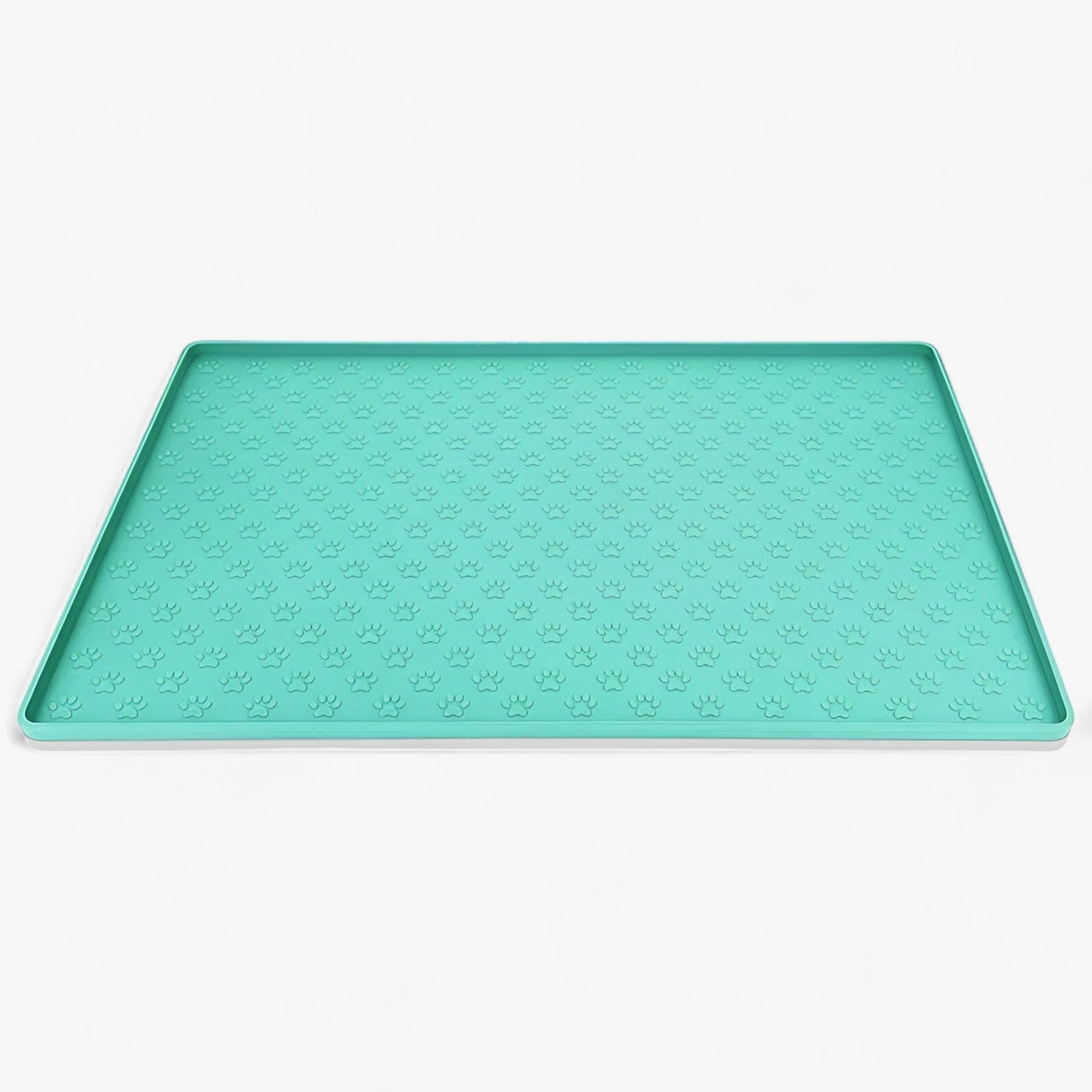 Tappetino per alimentazione degli animali in silicone di - Protegge il tuo pavimento e garantisce pulizia durante i pasti - Verde 48 X 30 cm - alimentazione animali degli durante garantisce pasti pavimento pets & supplies - Concept Palermo
