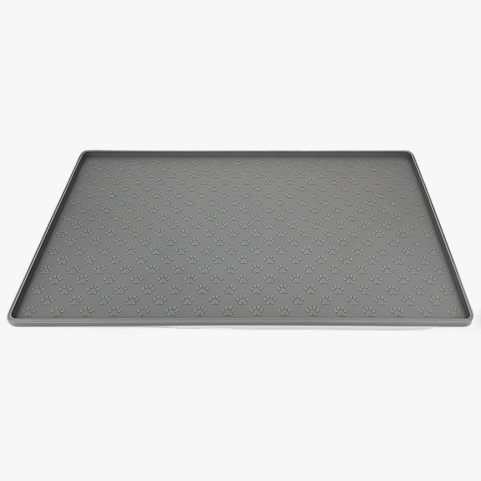 Tappetino per alimentazione degli animali in silicone di - Protegge il tuo pavimento e garantisce pulizia durante i pasti - Grigio 48 X 30 cm - alimentazione animali degli durante garantisce pasti pavimento pets & supplies - Concept Palermo