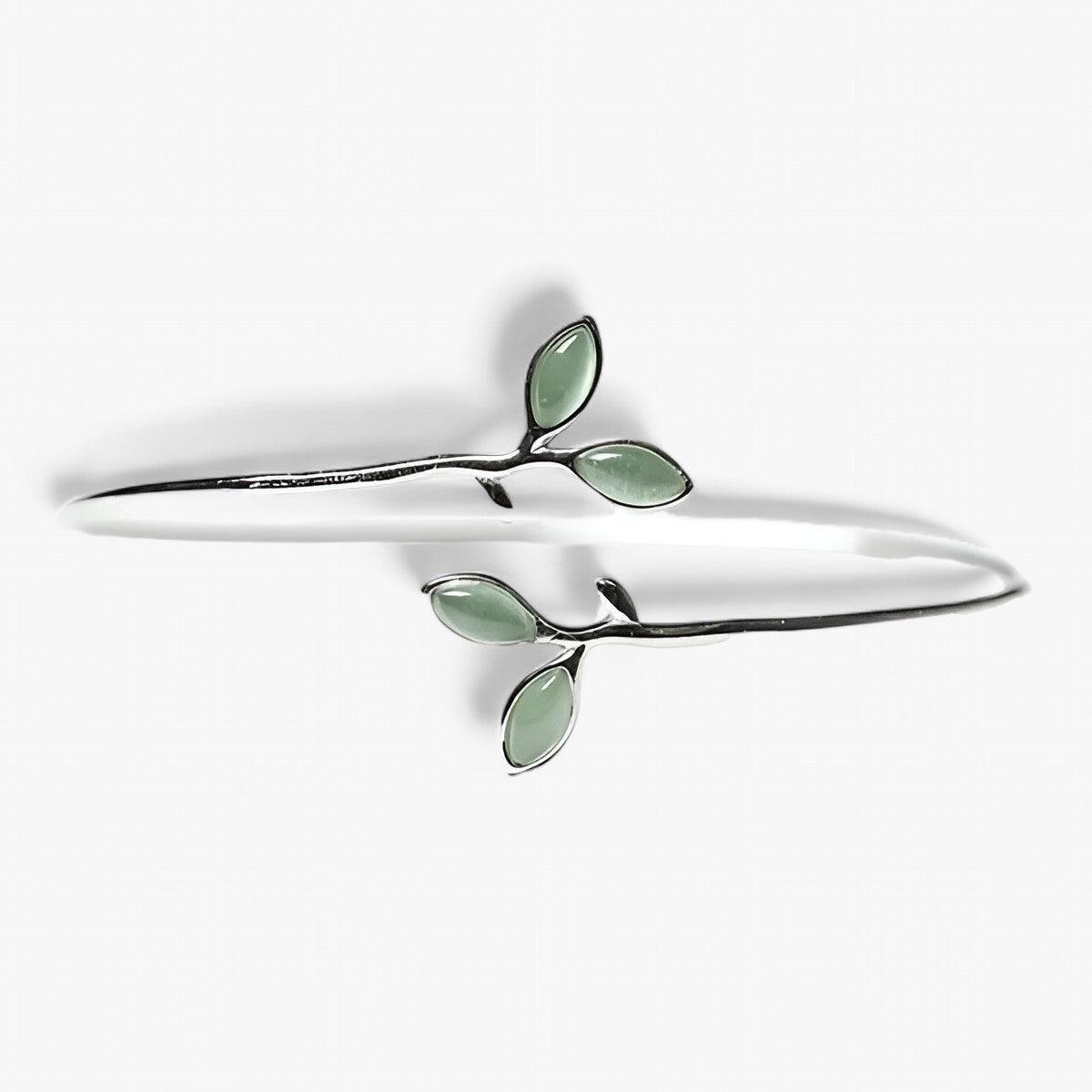 Migliora il tuo look con la delicata eleganza delle foglie Argento - Verde - accessoires delicata eleganza foglie jewelry look migliora migliora look sieraden - Concept Palermo