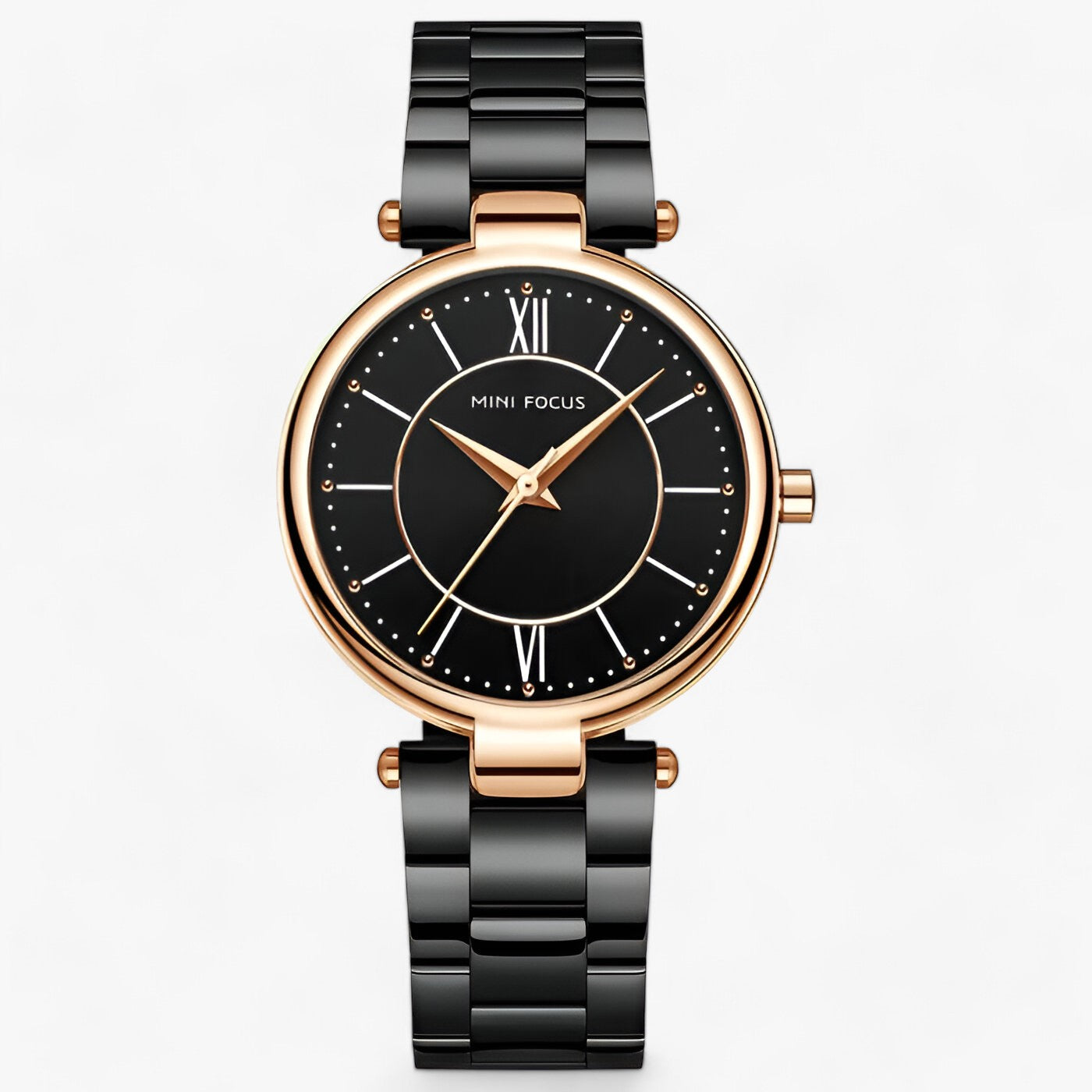 Orologio al Quarzo Stiloso - Design Trendy e Versatile Donna - Nero - design donna orologio orologio quarzo quarzo stiloso trendy versatile watch for women watches women watch wrist watches for women - Concept Palermo