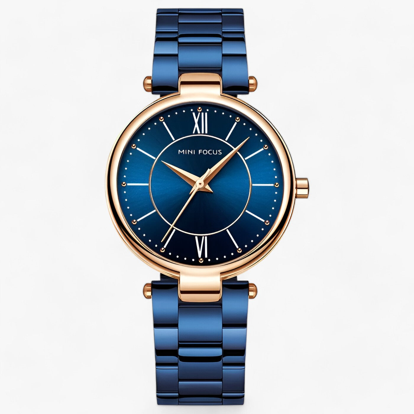 Orologio al Quarzo Stiloso - Design Trendy e Versatile Donna - Blu - design donna orologio orologio quarzo quarzo stiloso trendy versatile watch for women watches women watch wrist watches for women - Concept Palermo