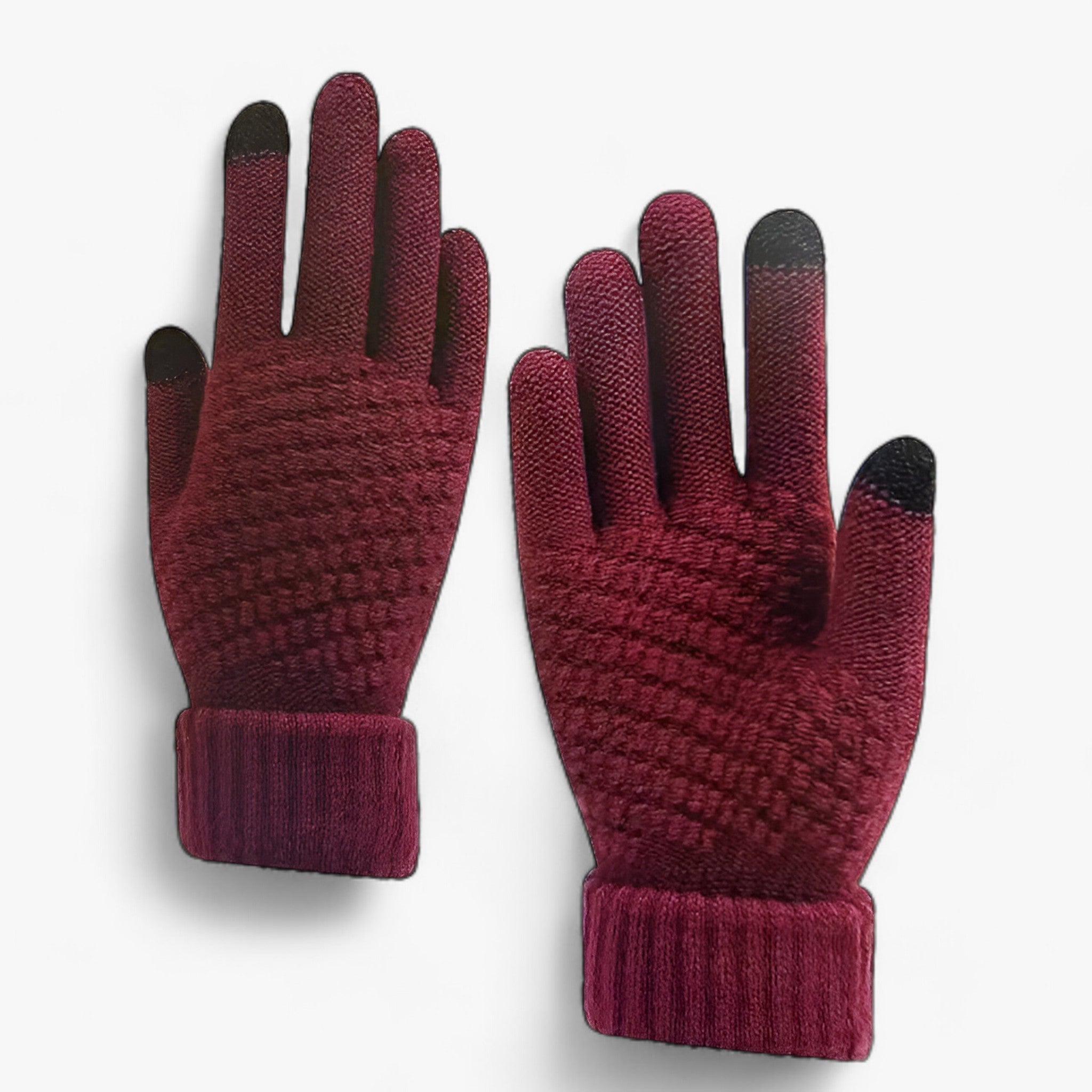 Guanti invernali caldi con touchscreen - Estensibilità e comfort assoluti Lana - Rosso - assoluti caldi comfort estensibilità gloves & mittens guanti guanti invernali invernali - Concept Palermo
