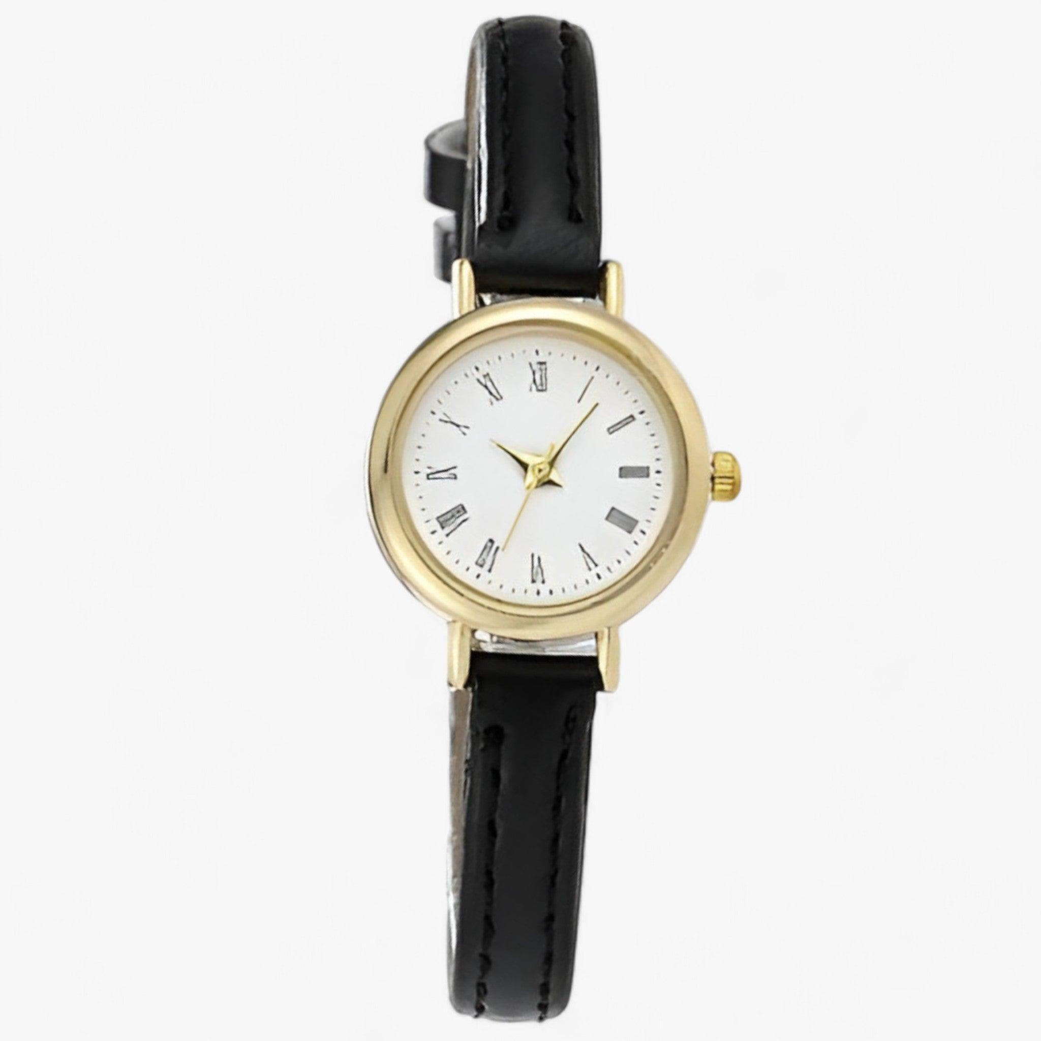 Piccolo orologio rotondo - Minimalismo chic per uno stile quotidiano Donna - Nero - 12mm 18mm 23cm 6mm ALLOY Buckle chic donna Fashion & Casual glass ladies watch leather Mainland China minimalismo montre montres femmes MOONBIFFY No package No Waterproof None orologio orologio rotondo Quartz quotidiano relogio relogios feminino reloj reloj para mujer relojes relojes de mujeres rotondo Round stile watch watch for women watches women watch ZN22583 - Concept Palermo