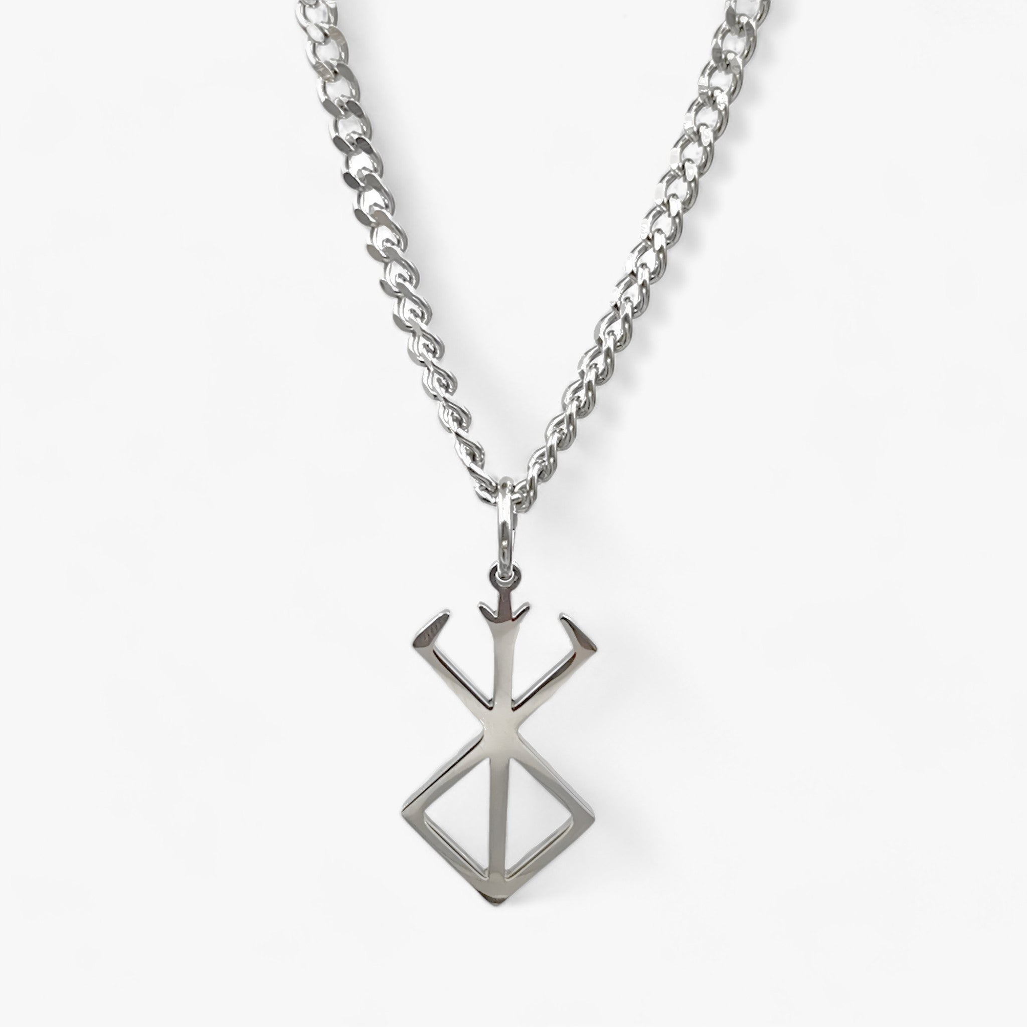 Ciondolo guerriero runico - Orgoglioso e unico Acciaio Donna Lana - - acciaio ciondolo ciondolo guerriero donna guerriero jewelry lana men necklace for men NECKLACES orgoglioso - Concept Palermo