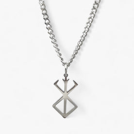 Ciondolo guerriero runico - Orgoglioso e unico Acciaio Donna Lana - - acciaio ciondolo ciondolo guerriero donna guerriero jewelry lana men necklace for men NECKLACES orgoglioso Women Wool - Concept Palermo