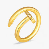 Ring met spijker - Voor een trendy en veelzijdige stijl voor dames