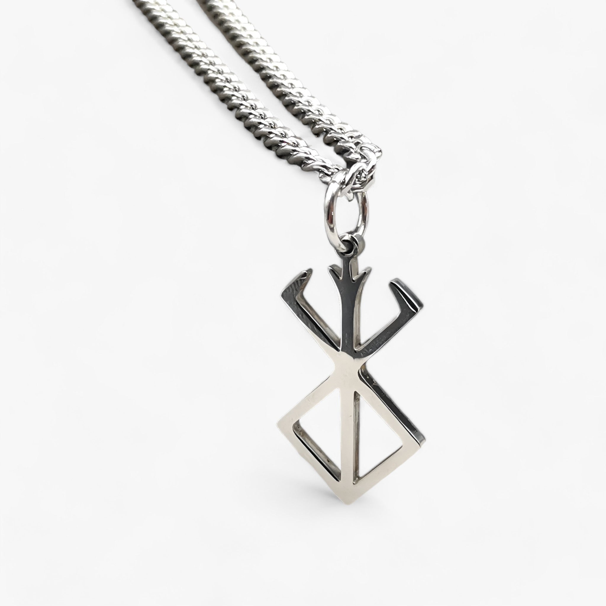Ciondolo guerriero runico - Orgoglioso e unico Acciaio Donna Lana - - acciaio ciondolo ciondolo guerriero donna guerriero jewelry lana men necklace for men NECKLACES orgoglioso - Concept Palermo