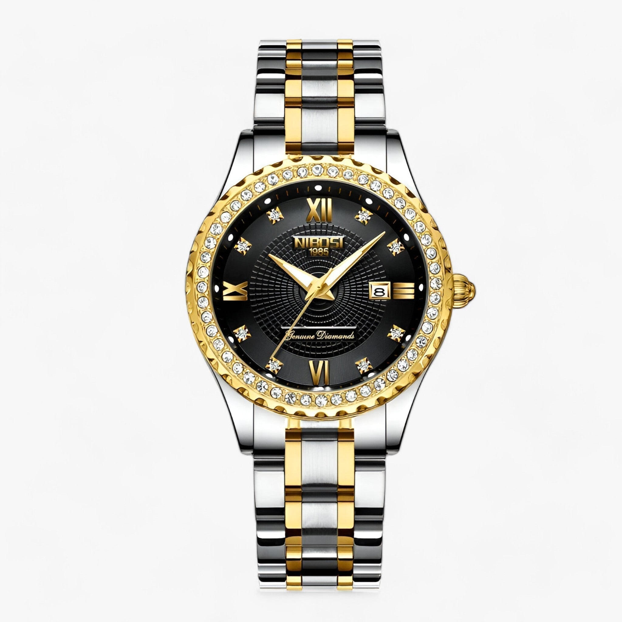 Precisione e stile insieme Acciaio Donna - nero - acciaio donna female watch insieme ladies watch lady watch precisione precisione stile stile watch watch for women watches women women watch - Concept Palermo