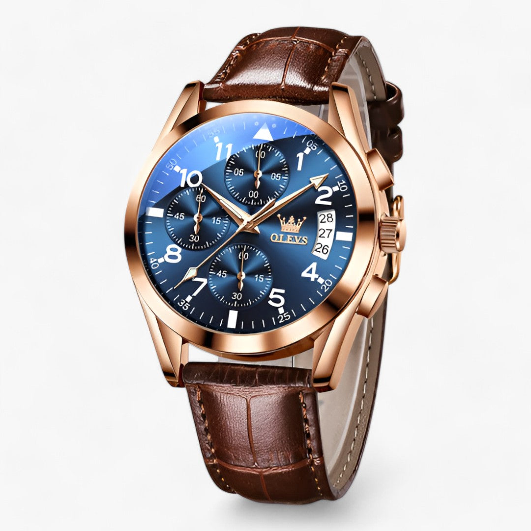 Orologio al Quarzo Lysende - Impermeabile - Blu - accessoires horloges impermeabile lysende orologio orologio quarzo quarzo watches - Concept Palermo
