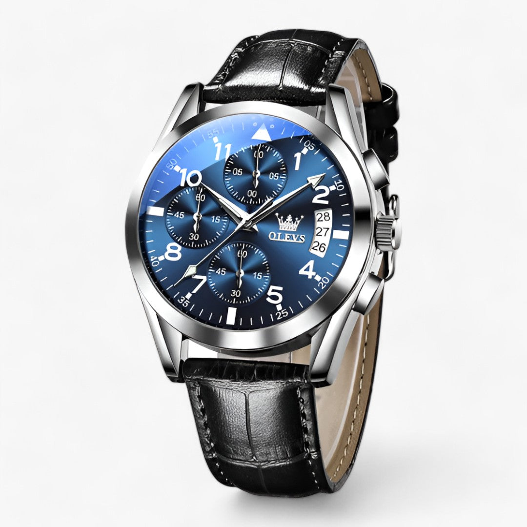 Orologio al Quarzo Lysende - Impermeabile - Blu cielo - accessoires horloges impermeabile lysende orologio orologio quarzo quarzo watches - Concept Palermo