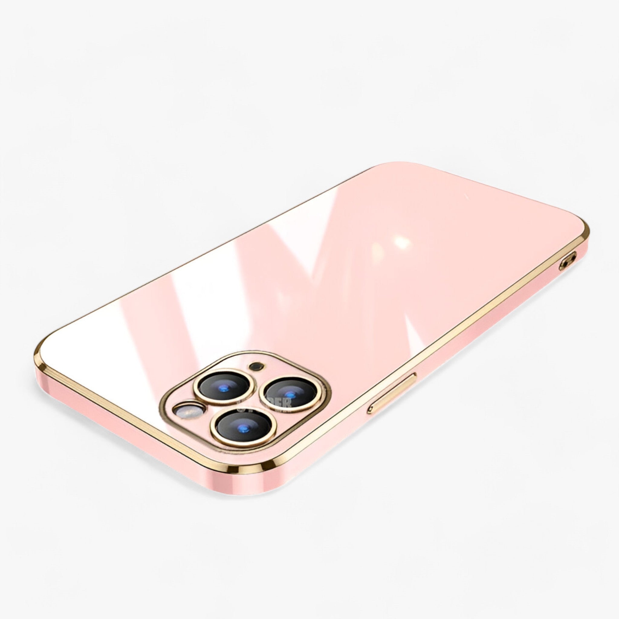 Custodia per telefono con filo dorato: e protettiva per iPhone Serie Silicone - Colore rosa - Cell Phone Pocket custodia custodia telefono Fashion Phone Case filo gadgets iphone iPhone 11 iPhone 12 12 iPhone 13 iPhone 14 iPhone case Luxe iPhone Case protettiva serie silicone - Concept Palermo