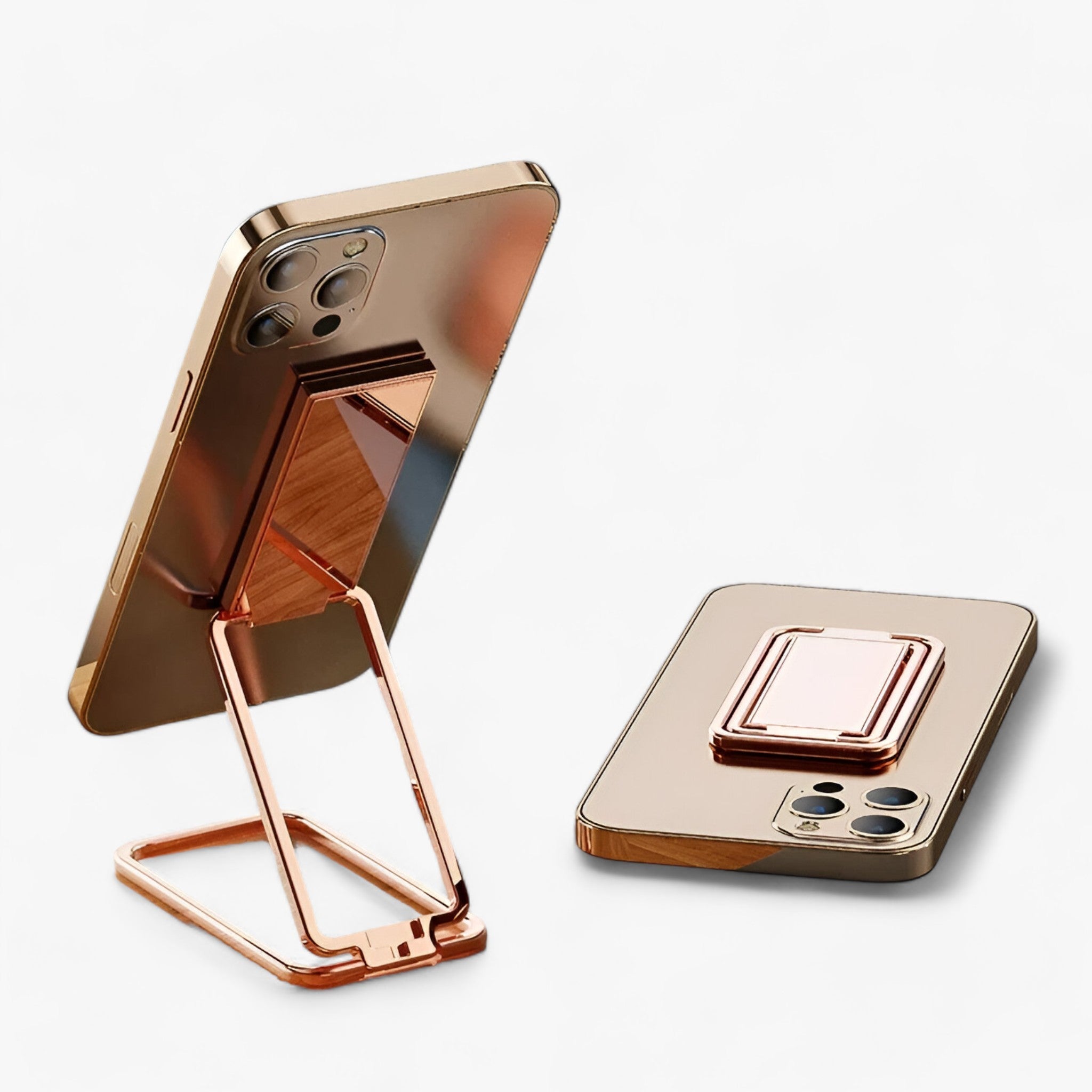 Supporto Telefono Metallo Argento Ultra Sottile - - gadgets metallo sottile supporto supporto telefono telefono women - Concept Palermo