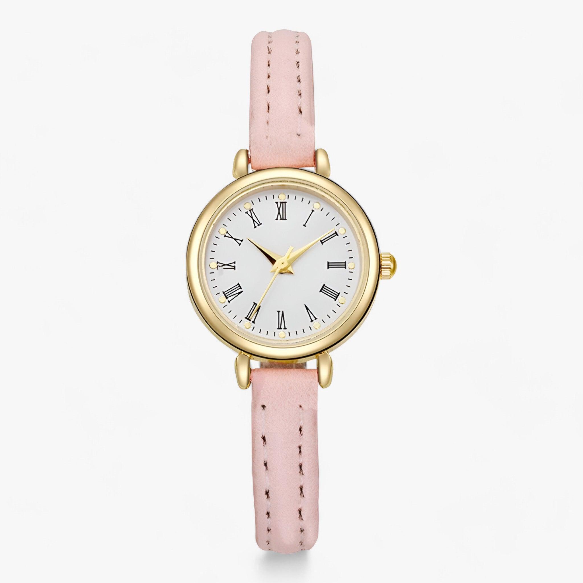 Piccolo orologio rotondo - Minimalismo chic per uno stile quotidiano Donna - - 12mm 18mm 23cm 6mm ALLOY Buckle chic donna Fashion & Casual glass ladies watch leather Mainland China minimalismo montre montres femmes MOONBIFFY No package No Waterproof None orologio orologio rotondo Quartz quotidiano relogio relogios feminino reloj reloj para mujer relojes relojes de mujeres rotondo Round stile watch watch for women watches women watch ZN22583 - Concept Palermo