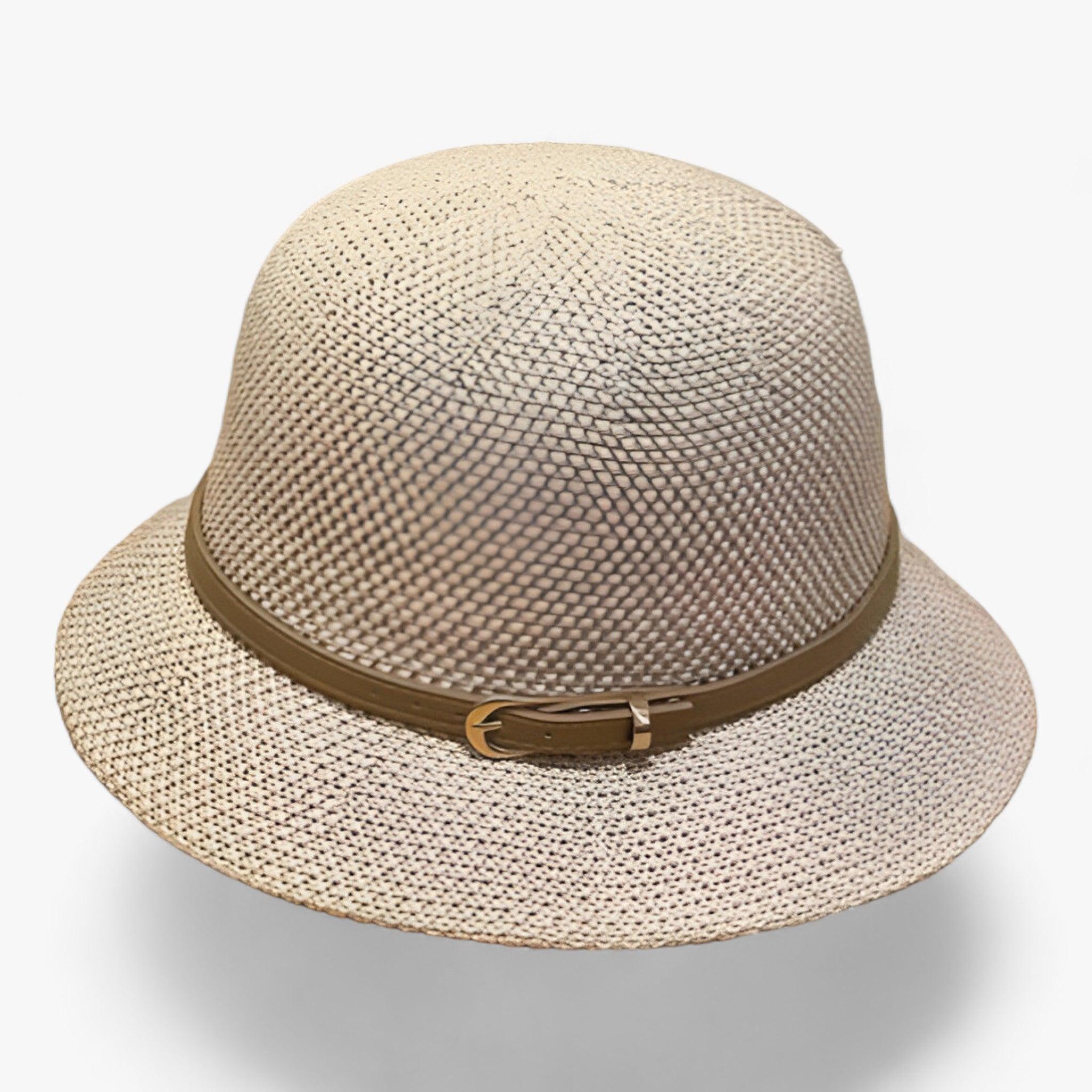 Cappello da Sole Pieghevole in Lino con Protezione UV UPF 50+ per Donna - Beige - cappello cappello sole facilmente lino pieghevole protezione sole Spring and Summer Sun Hats Sun Protection WOMEN women's hat - Concept Palermo
