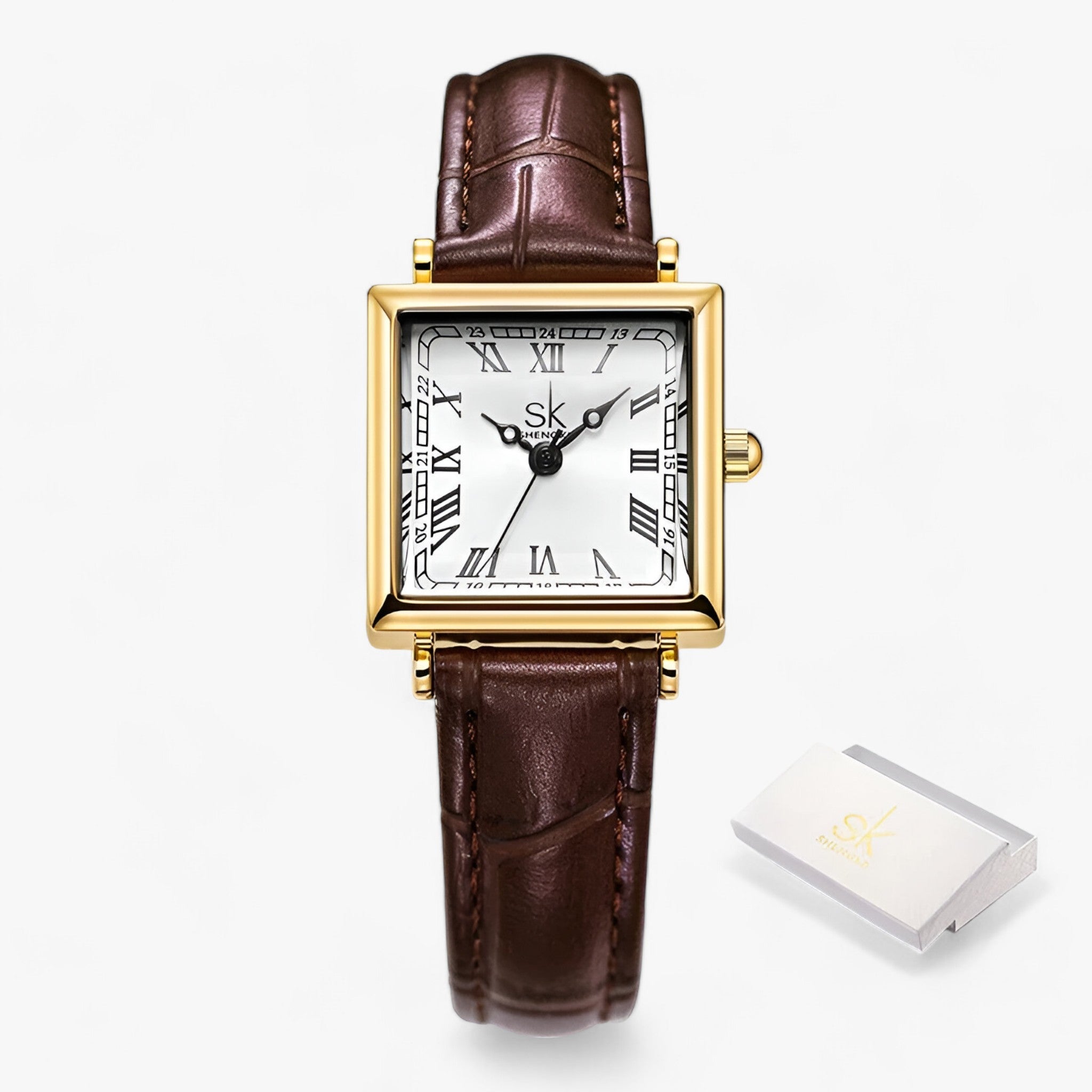 Orologio da donna quadrato: bello ed per le occasioni speciali Pelle - - donna Elegant watch female watch occasioni orologio orologio donna pelle quadrato speciali watches wrist watches for women - Concept Palermo