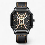 Tijdloze chronograafhorloge - combinatie van elegantie en precisie, heren